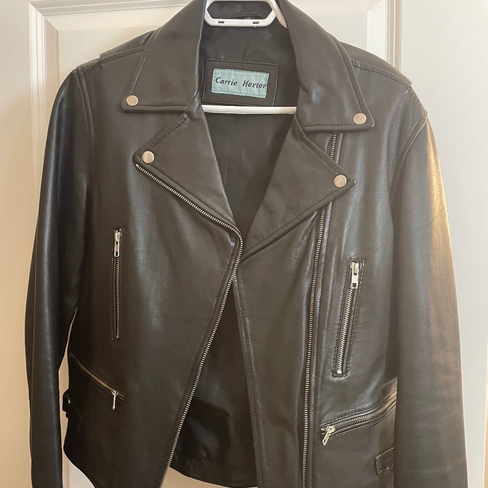 Leather jacket
